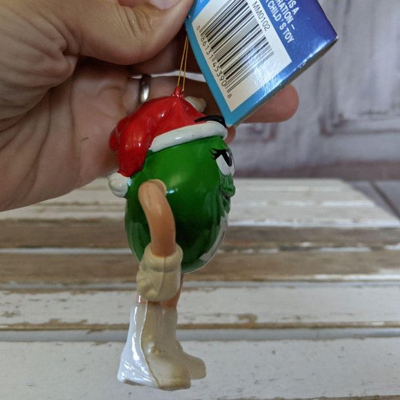 Kurt Adler green m&m ornament Xmas tree - Picture 5 of 6